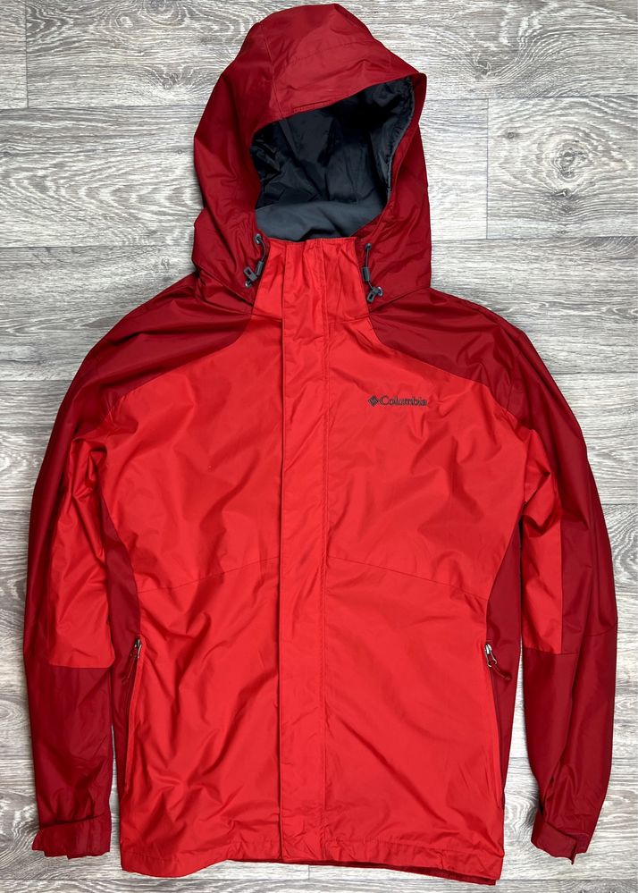 Columbia куртка xl размер ветровка красная плащовка оригинал