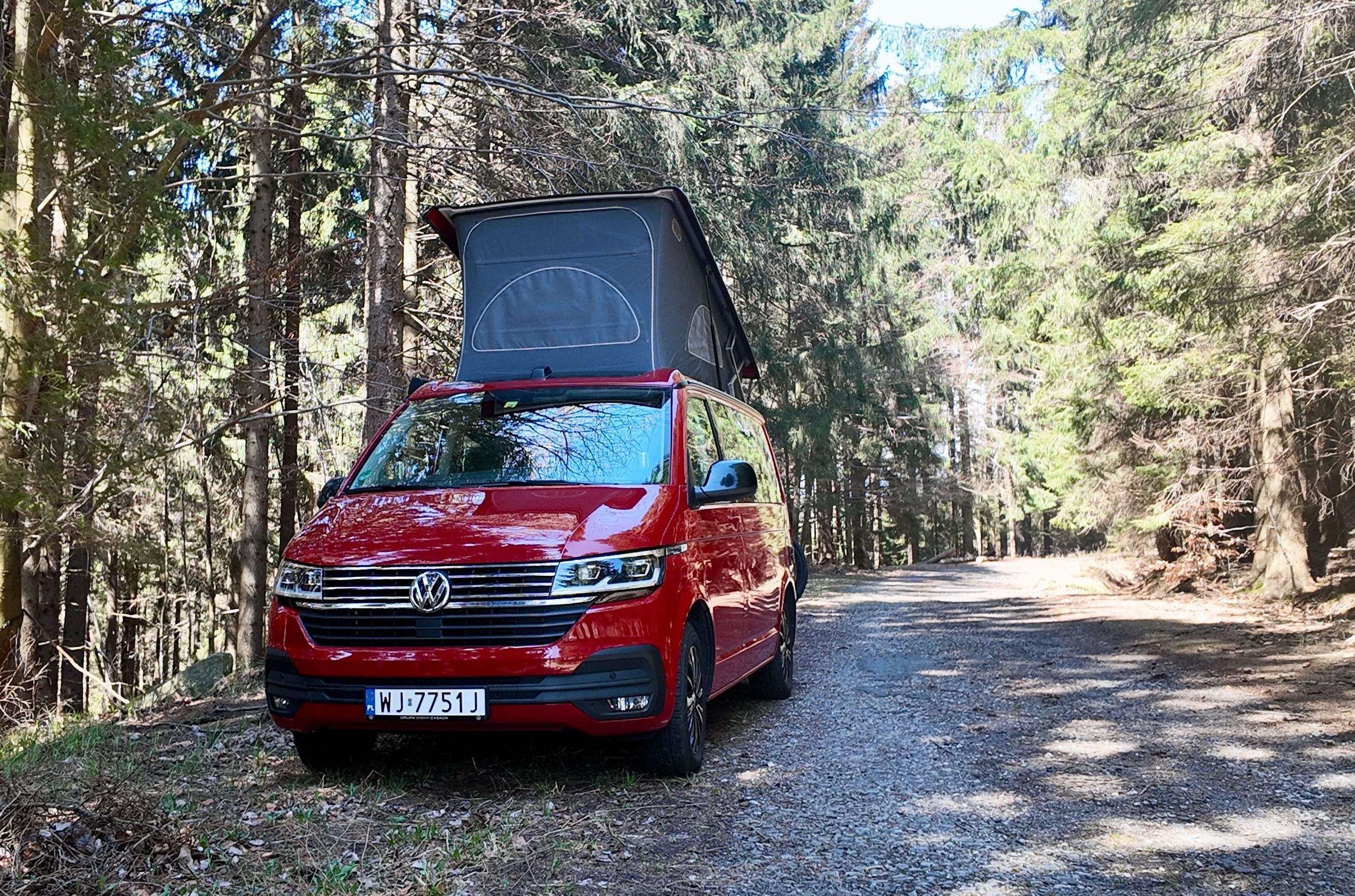 VW Volkswagen California / Campervan / kamper - wynajem/ wypożyczalnia