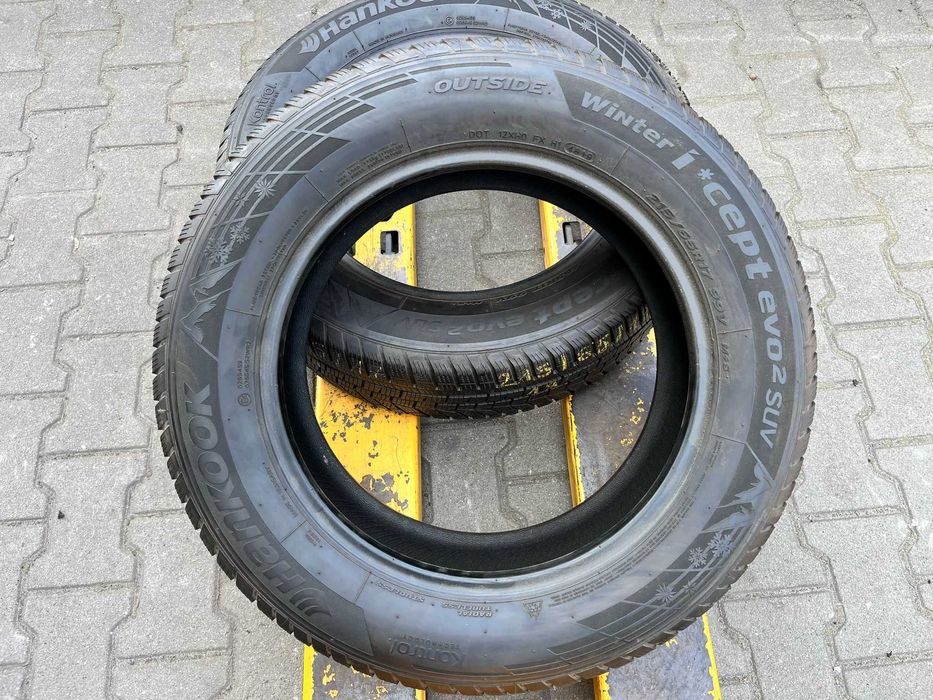 Opony zimowe 2x 215/65 R17 Hankook Winter icept evo2 SUV #3653