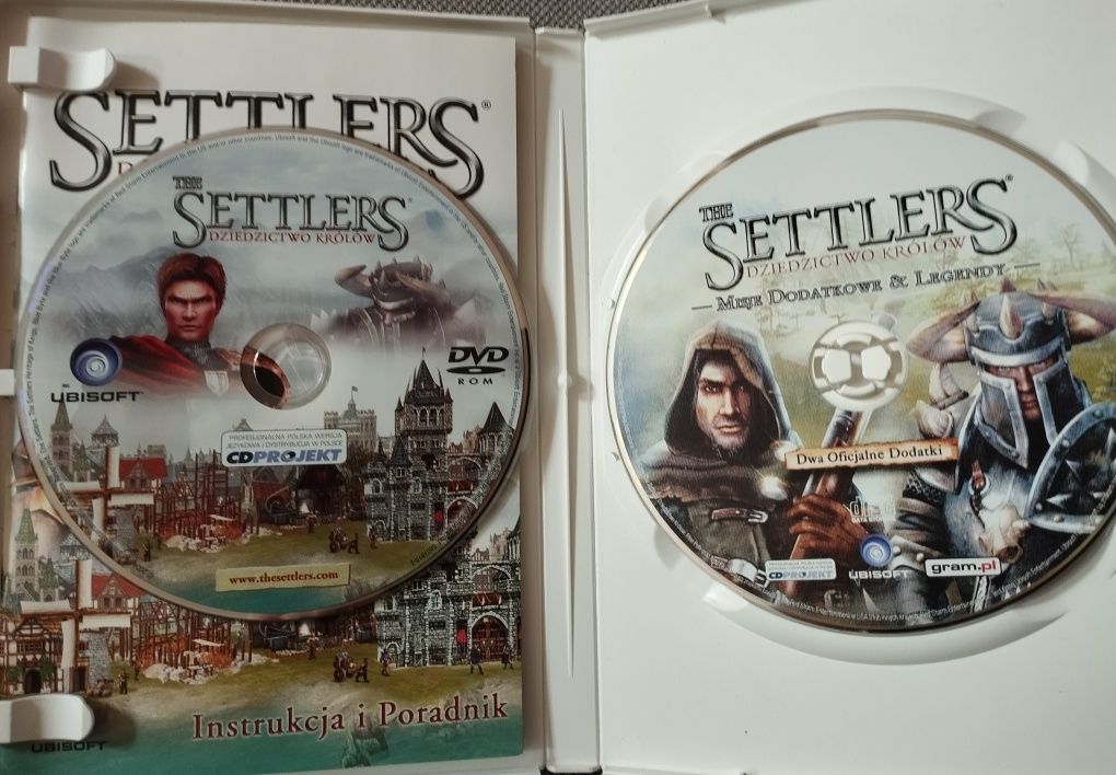 The Settlers Dziedzictwo królów misje dodatkowe legendy Extra klasyka