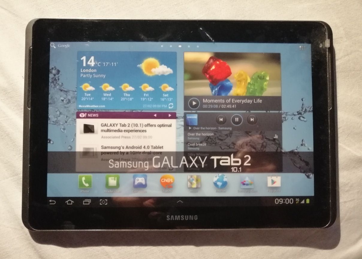 Tablet Samsung Galaxy atrapa