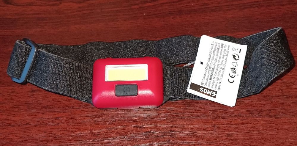 Nowa latarka czołowa LED, bardzo silne światło