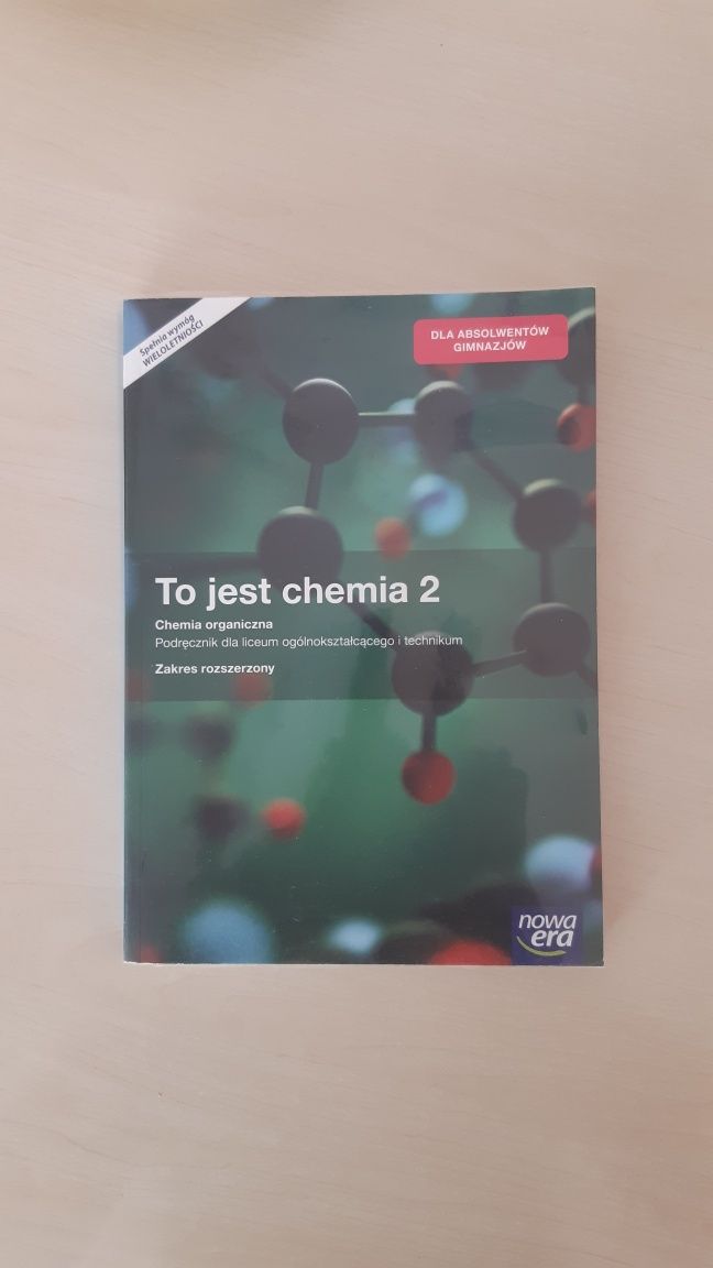 To jest chemia 2 podręcznik dla liceum i technikum zakres rozszerzony