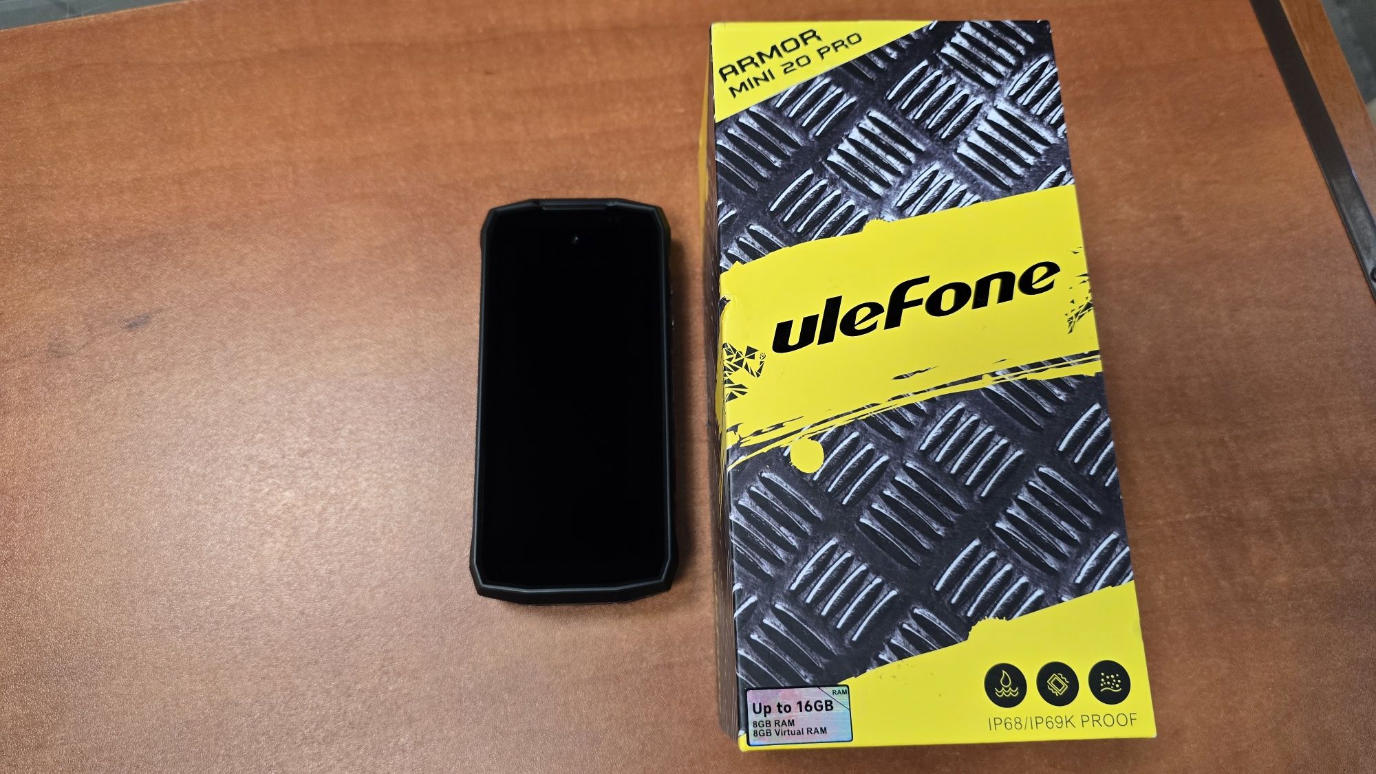 Ulefone Armor Mini 20 Pro 5G Dual Sim 256GB/8GB RAM czarny, jak nowy