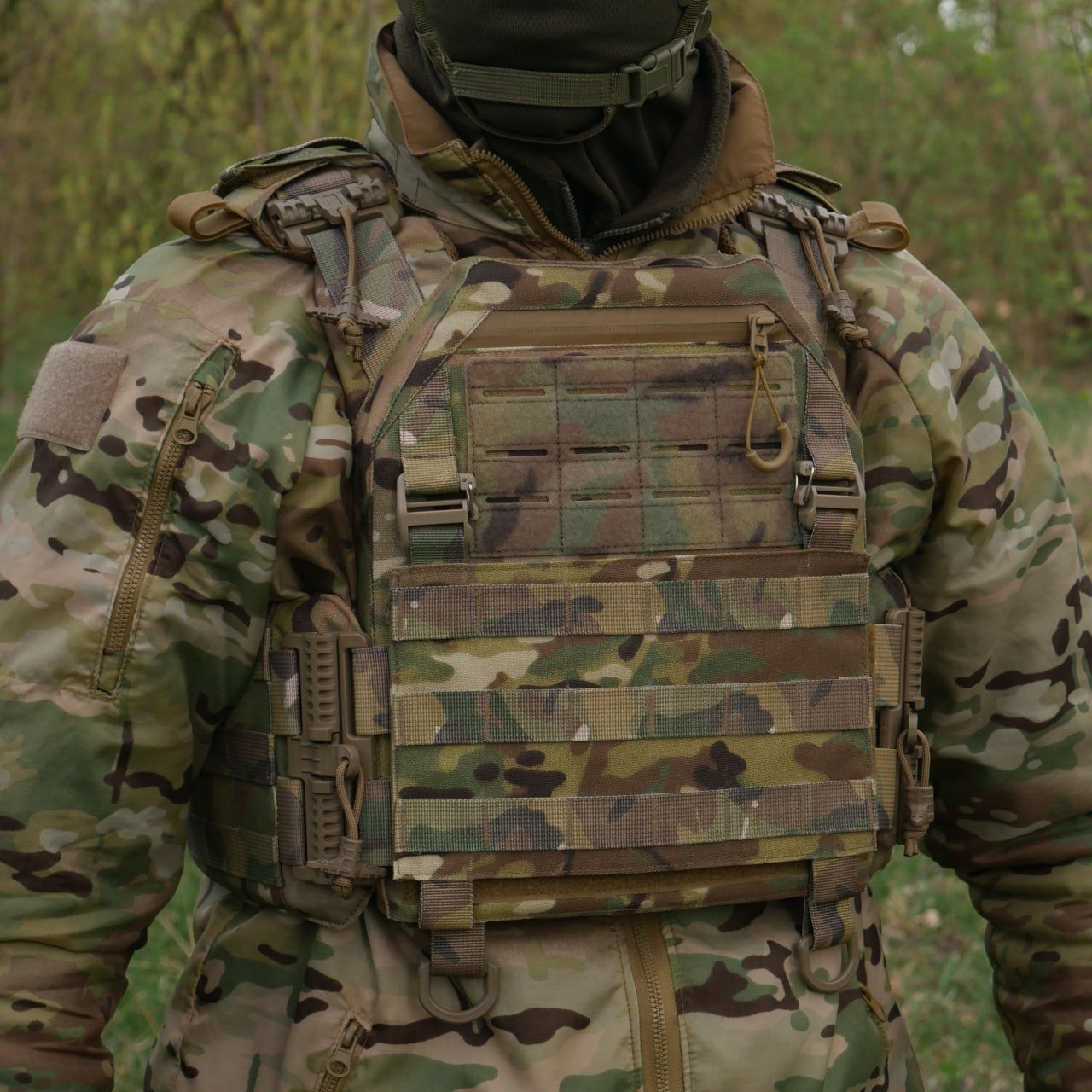 Плитоноска швидкого скидання CEN.2 Cordura1000D NIR Мультикам