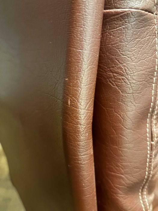 Skórzany fotel skandynawski