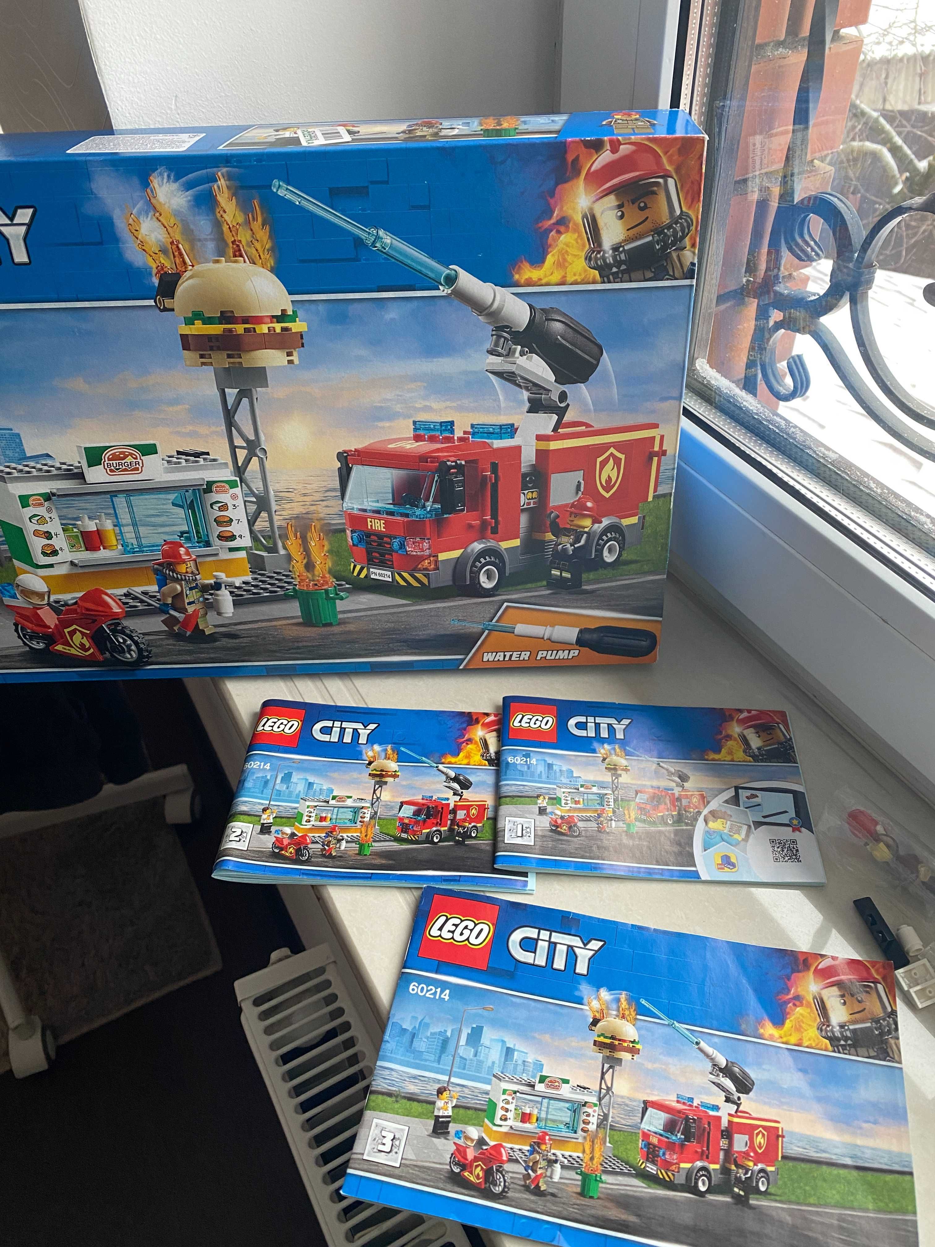 LEGO City Пожар в бургер-баре 60214 в ідеалі