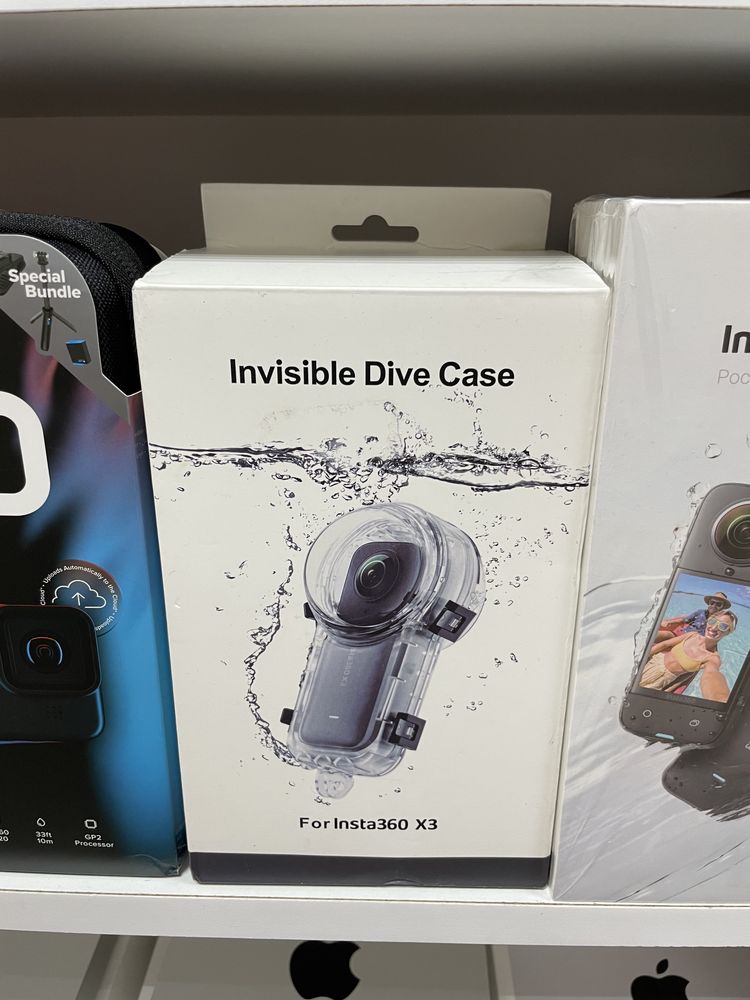 Аквабокс Invisible Dive Case 2023 для Insta360 X3