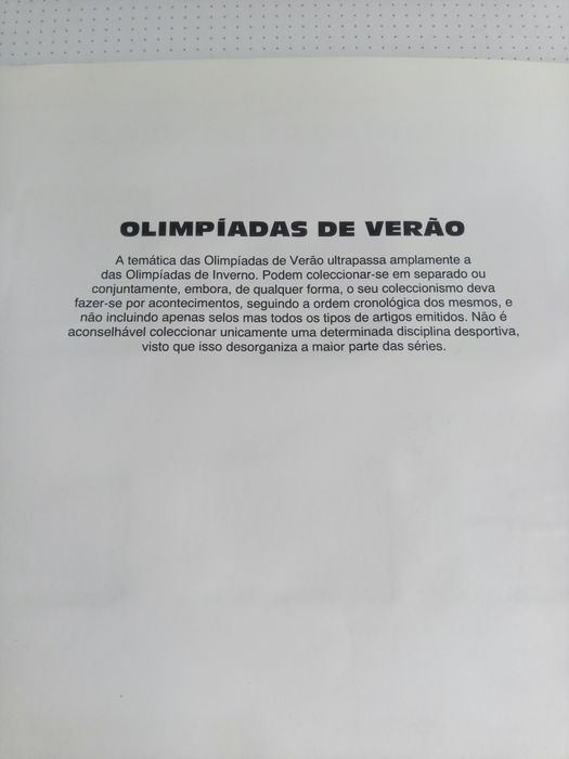 Selos olimpíadas de verão