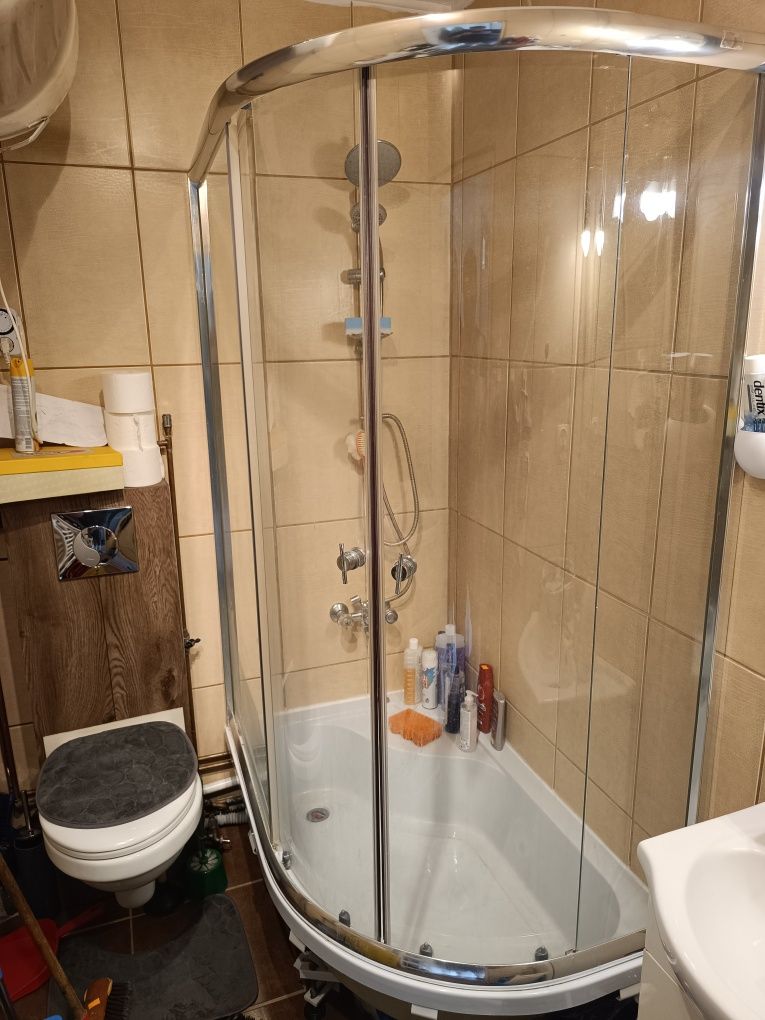 Kabina prysznicowa z brodzikiem 80x120