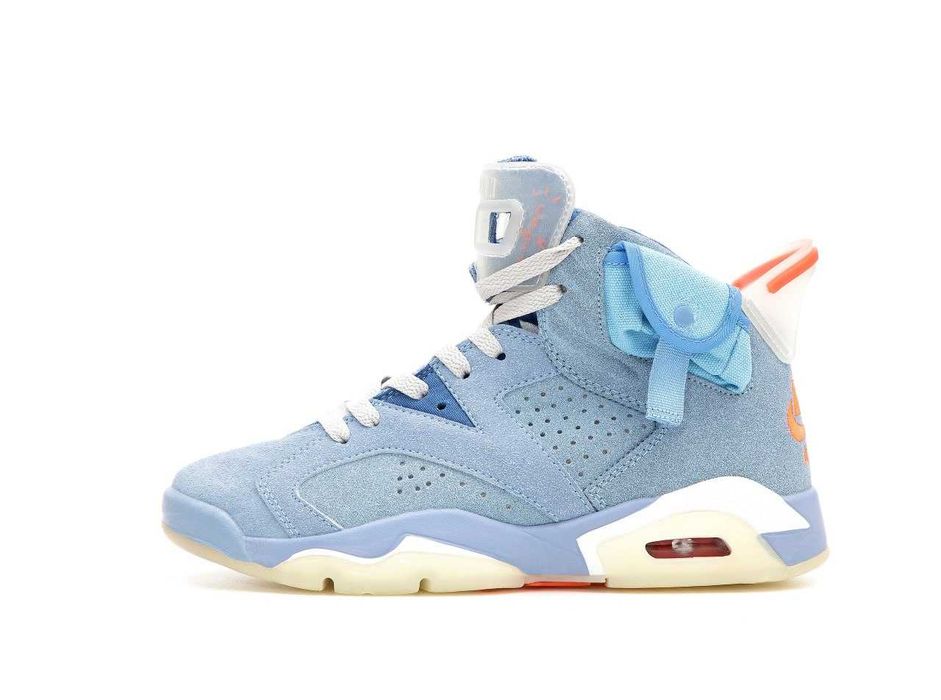 Унисекс кроссовки Nike Air Jordan 6 Retro Travis Scott найк джордан 6