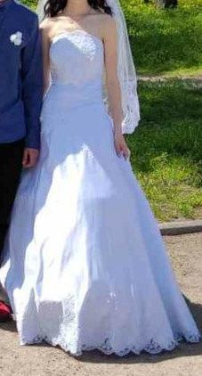 Весільна сукня, на корсеті