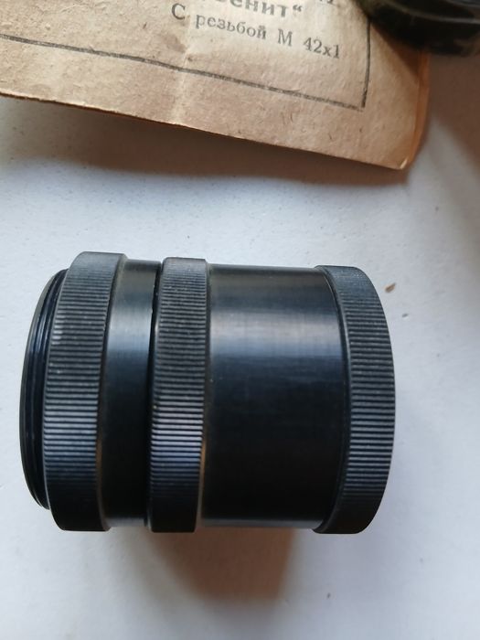 Промежуточние кольца к фотоапарату "Зенит"