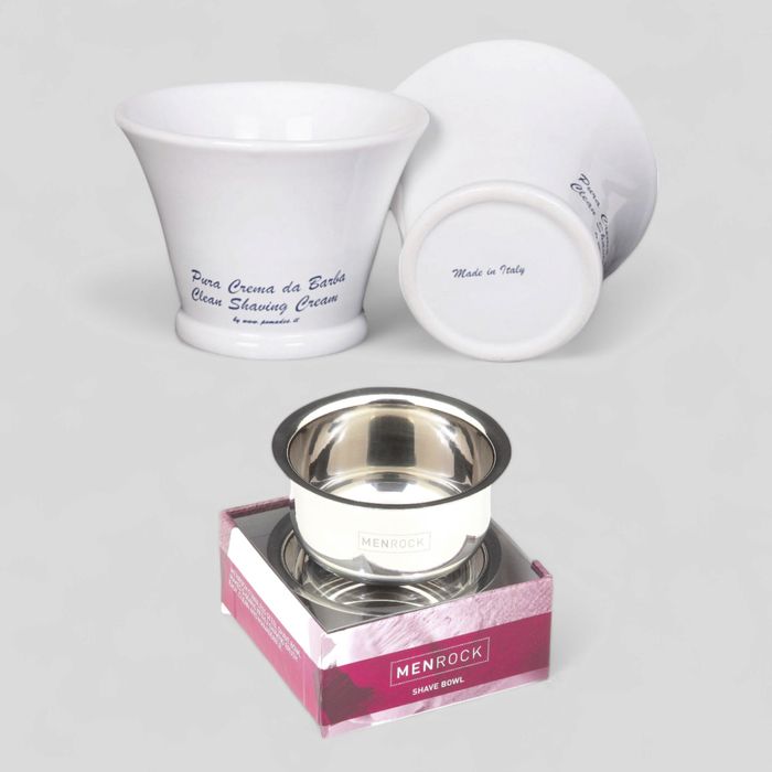 Чаша для гоління керамічна, металева Menrock