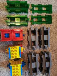 Lego Duplo tory i wagoniki