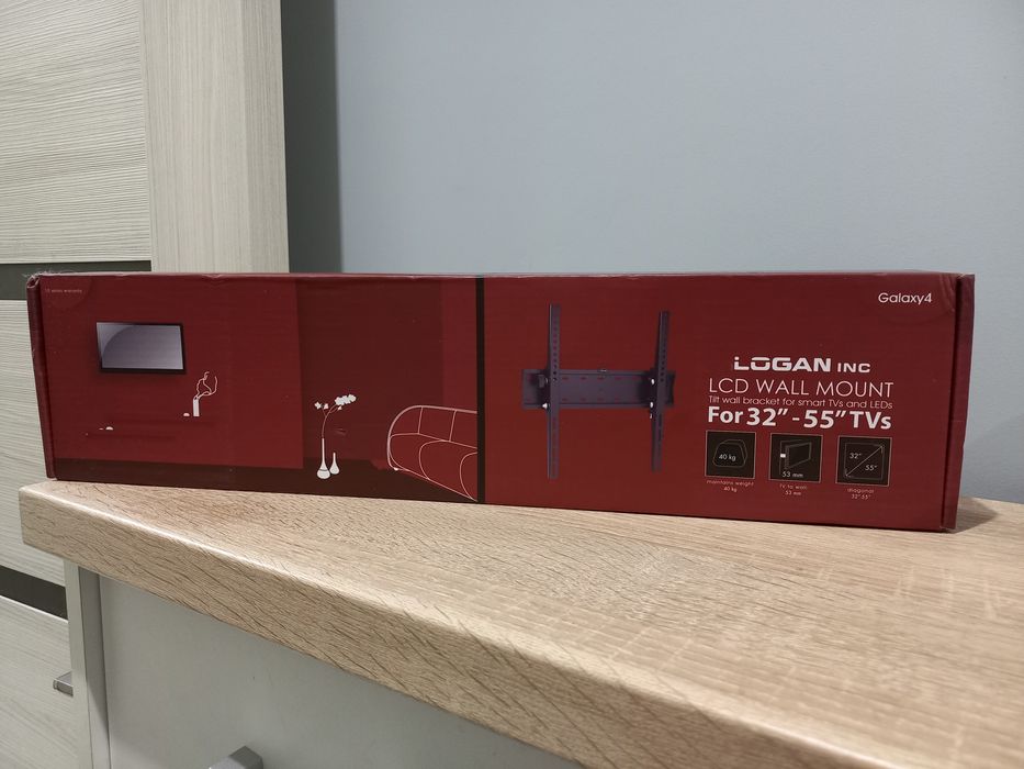 Наклонный кронштейн для смарт-телевизоров и светодиодных дисплеев