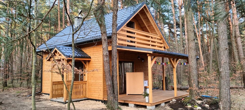 Dom Całoroczny na Zgloszenie WYKOŃCZONY 35m2 +35m  Mieszkalny 70m