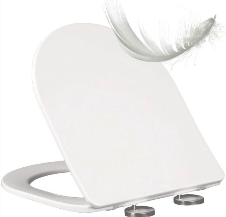 Deska sedesowa WC slim  wolnoopadająca do ROCA