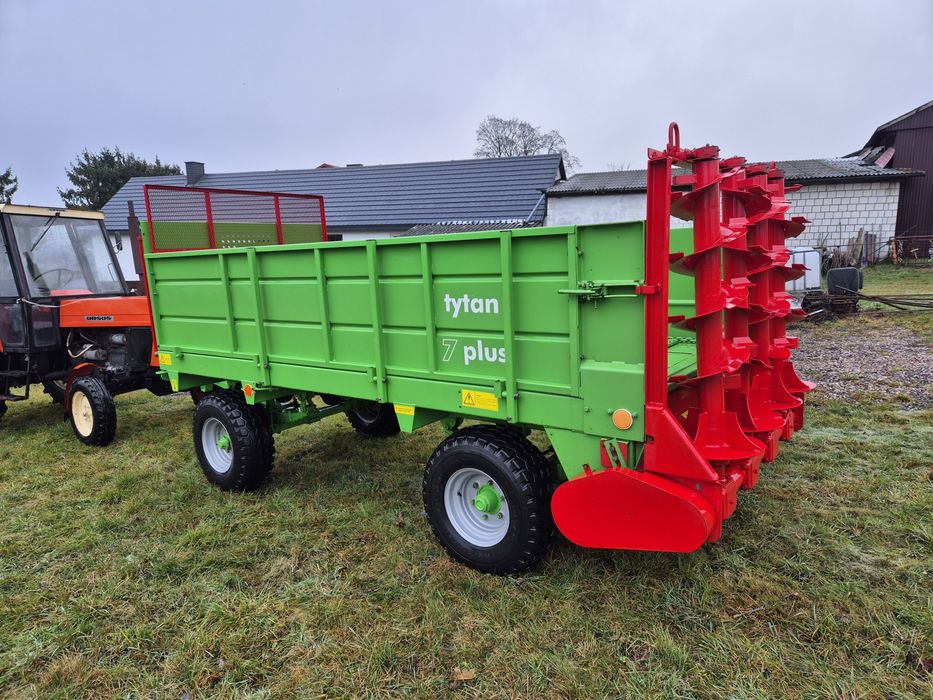 Rozrzutnik Unia Brzeg Tytan 7 Plus Fabrycznie Nowy.