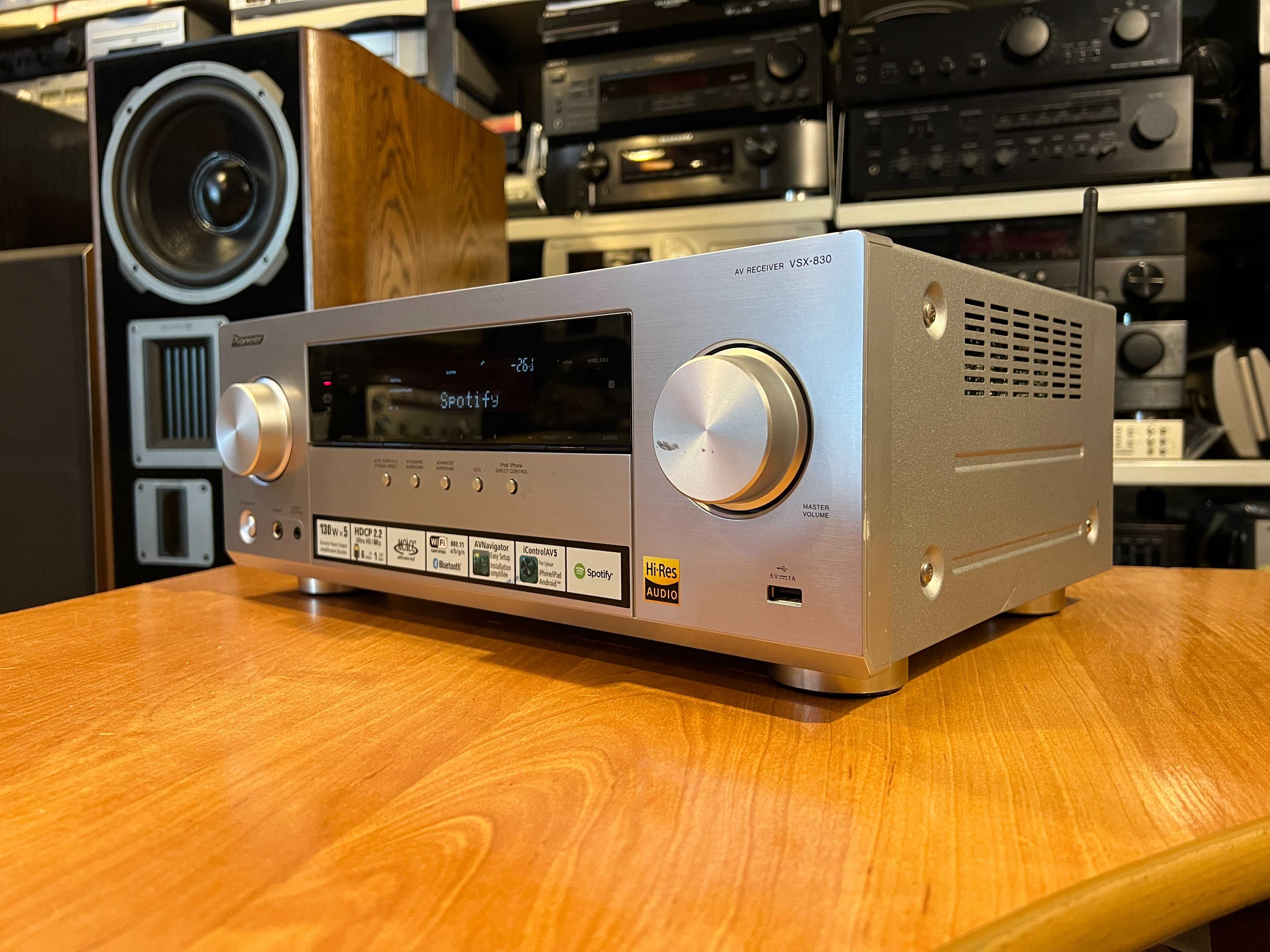 Amplituner Pioneer VSX-830 (Bluetooth, HDMI) Audio Room
