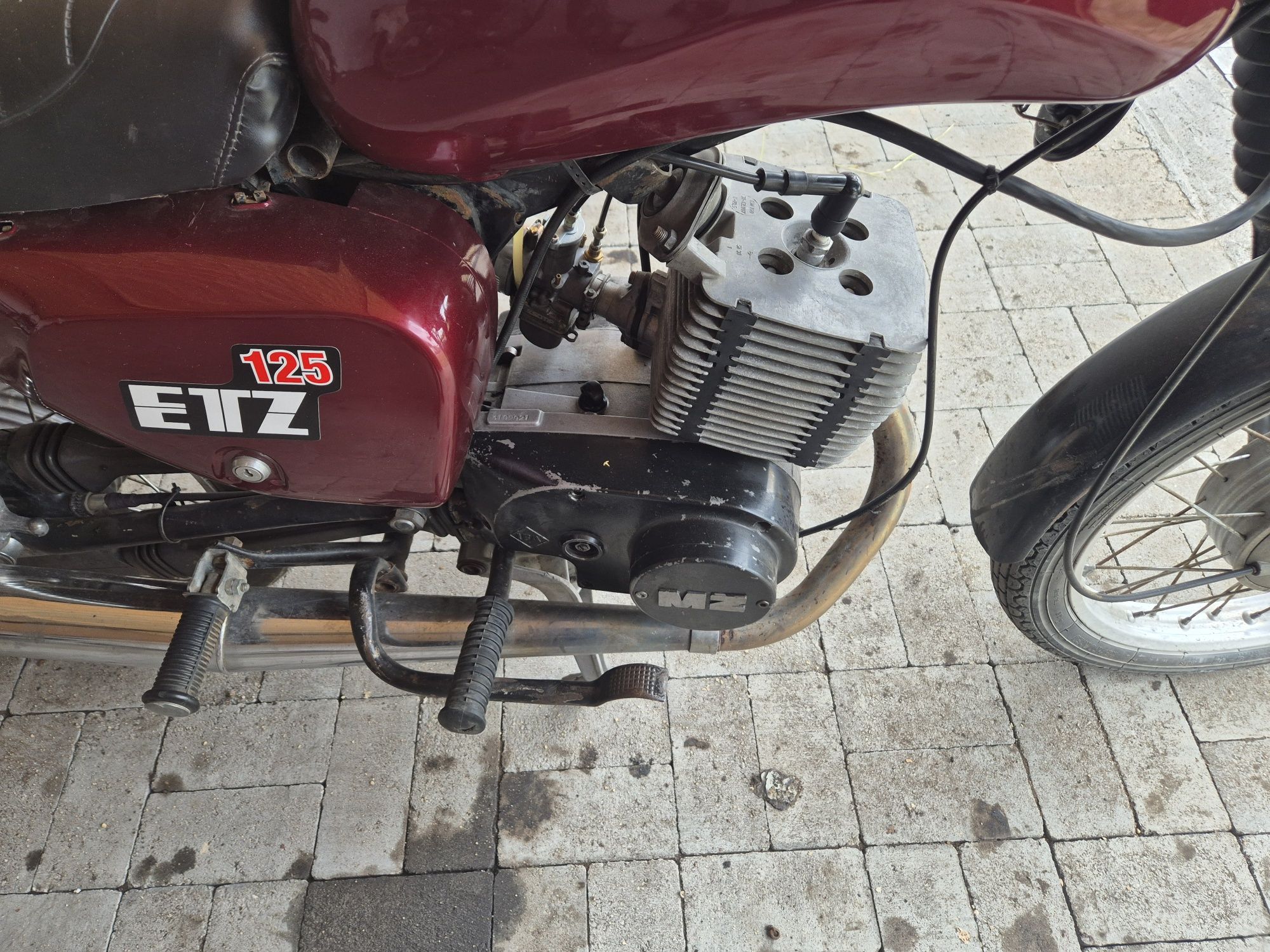 MZ etz 125  zarejestrowana