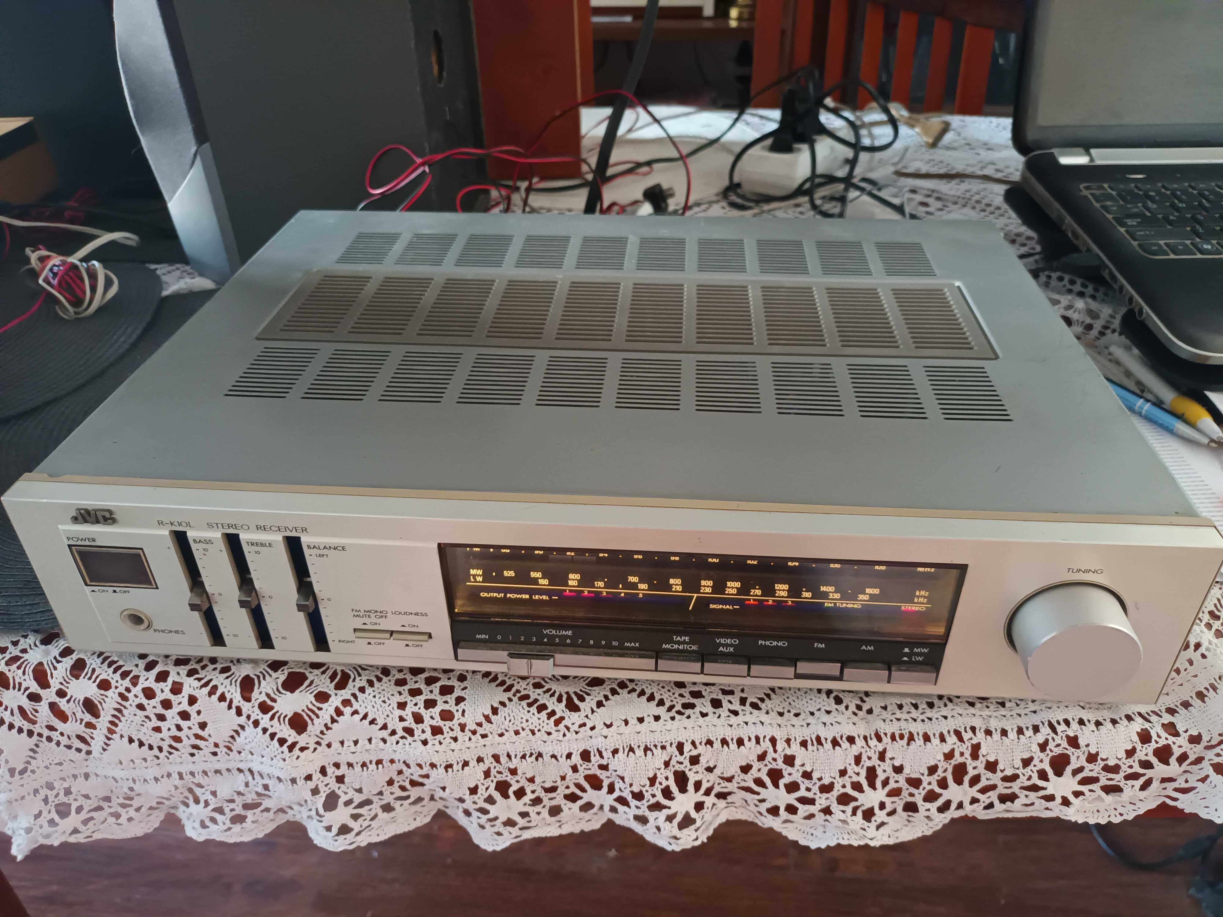 Amplituner JVC-K10L Stereo Receiver sprawny