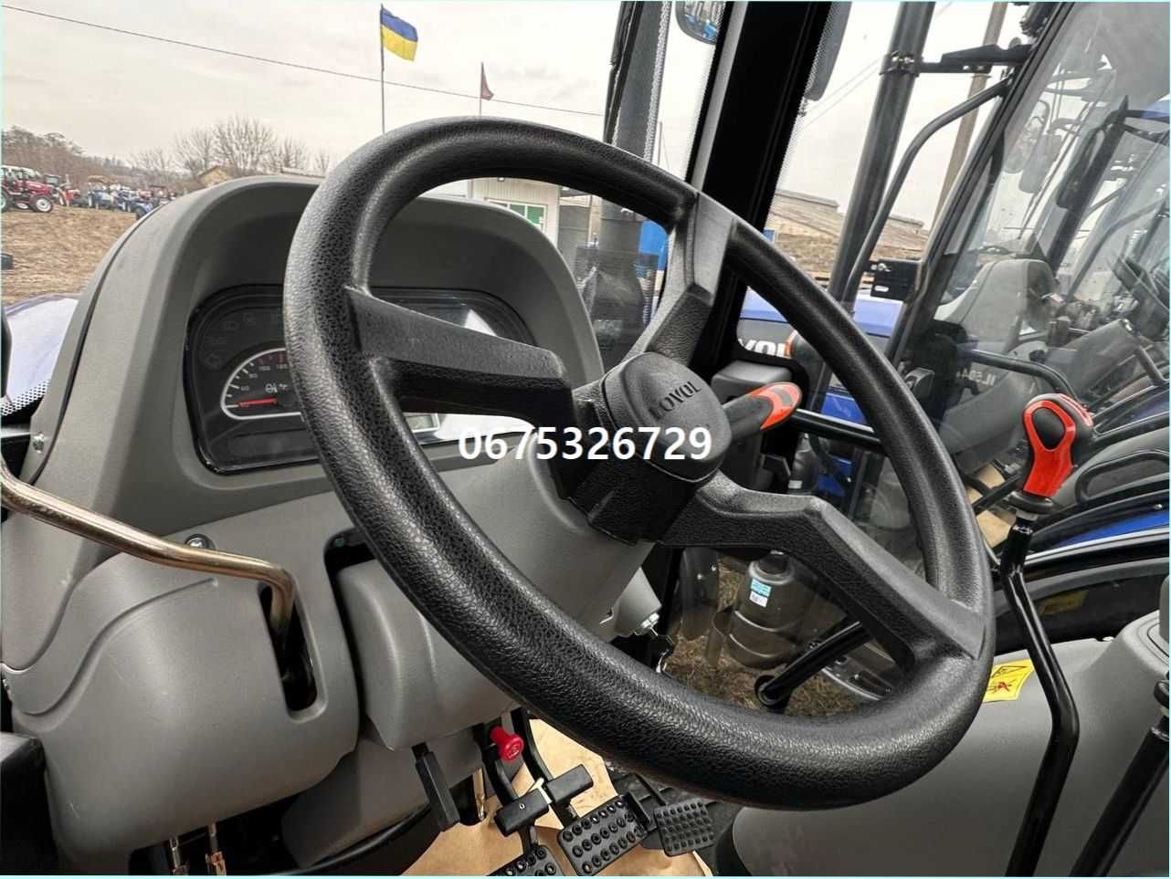 трактор FOTON-LOVOL FT 504CNC з виносним важелем! Безкоштовна доставка