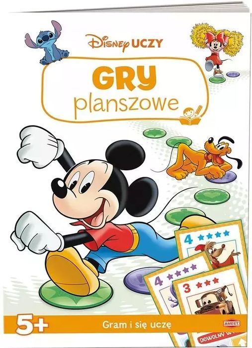 Disney Uczy. Gry planszowe. Ameet