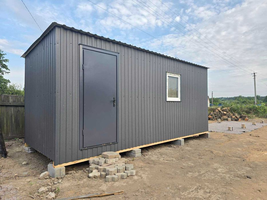 ВИРОБНИК! Вагончик (бытовка) для проживання, Будівельний вагончик