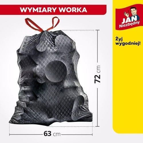 Jan Niezbędny Worki Ld Magnum Flex Taśma 60L 10Szt. - 5 Op.
