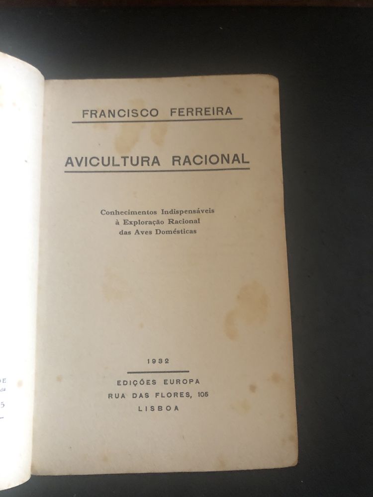 Avicultura Racional de Galinhas