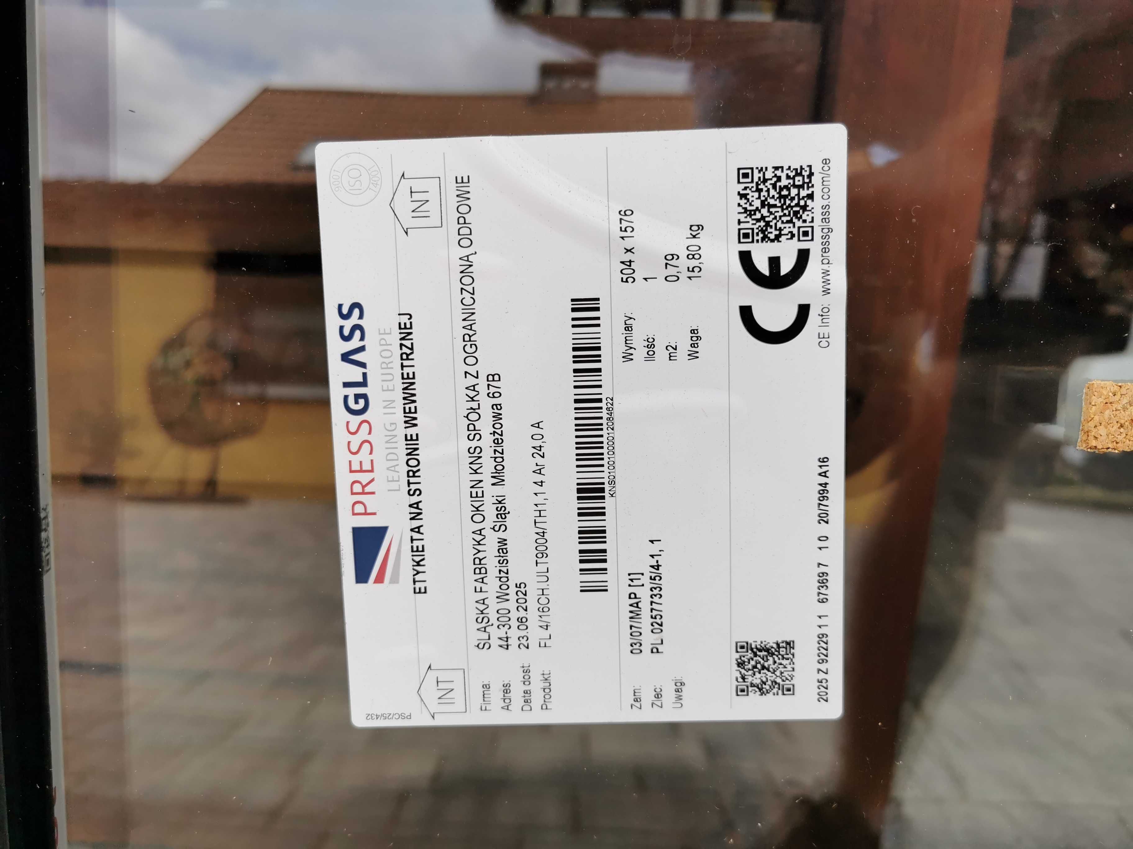 DZRZWI PVC zewnetrzne 81x184 obustronny antracyt