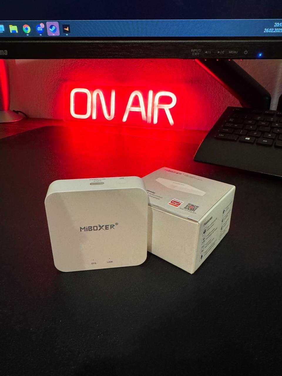 MiBoxer Milight Mostek WIFI Router WL-BOX2 2.4GHz Tuya Alexa