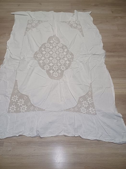 Pościel kołdra PRL haft