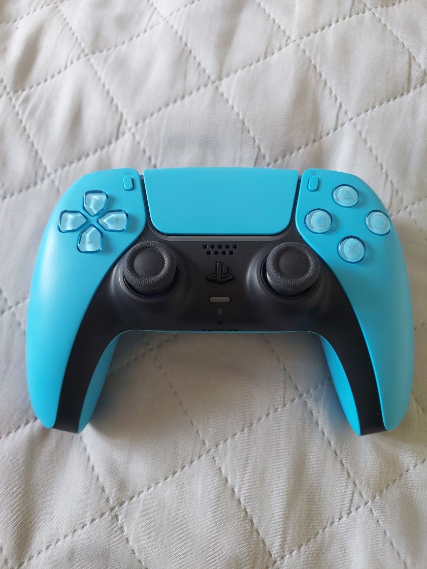 Pad DualSense PS5 błękitny z pudełkiem i gwarancją