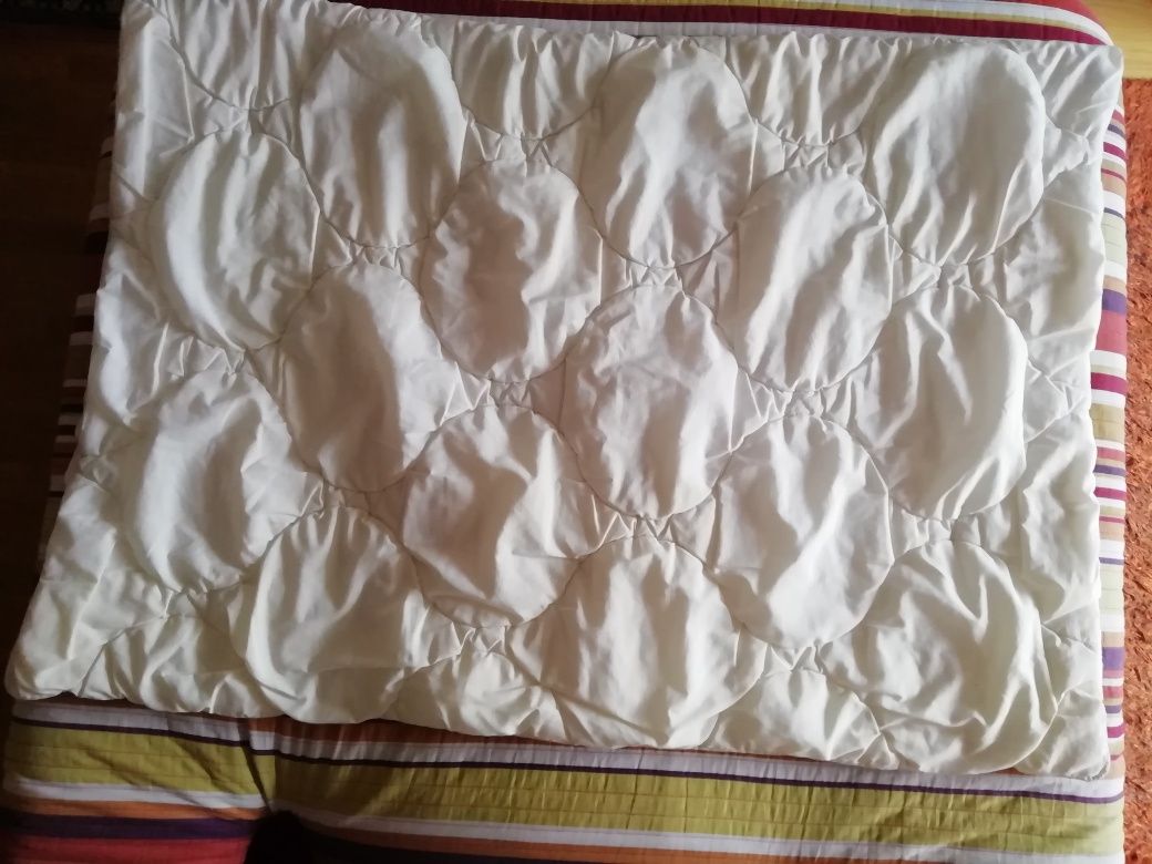 1 Edredão  1,90x1,35 com 2 capas