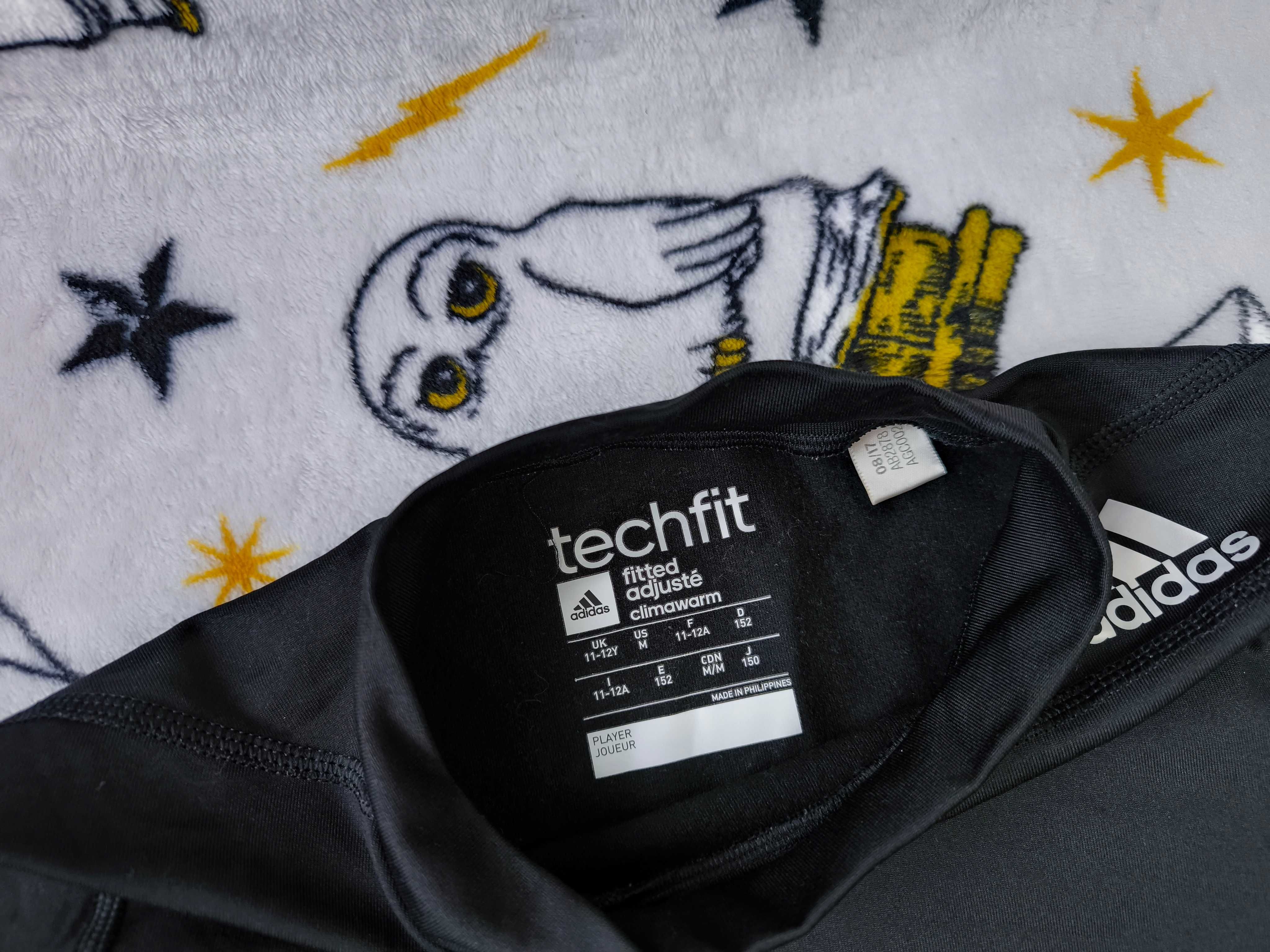 Дитячий лонгслів термо кофта Adidas Techfit, р. 152 см, 11-12 років