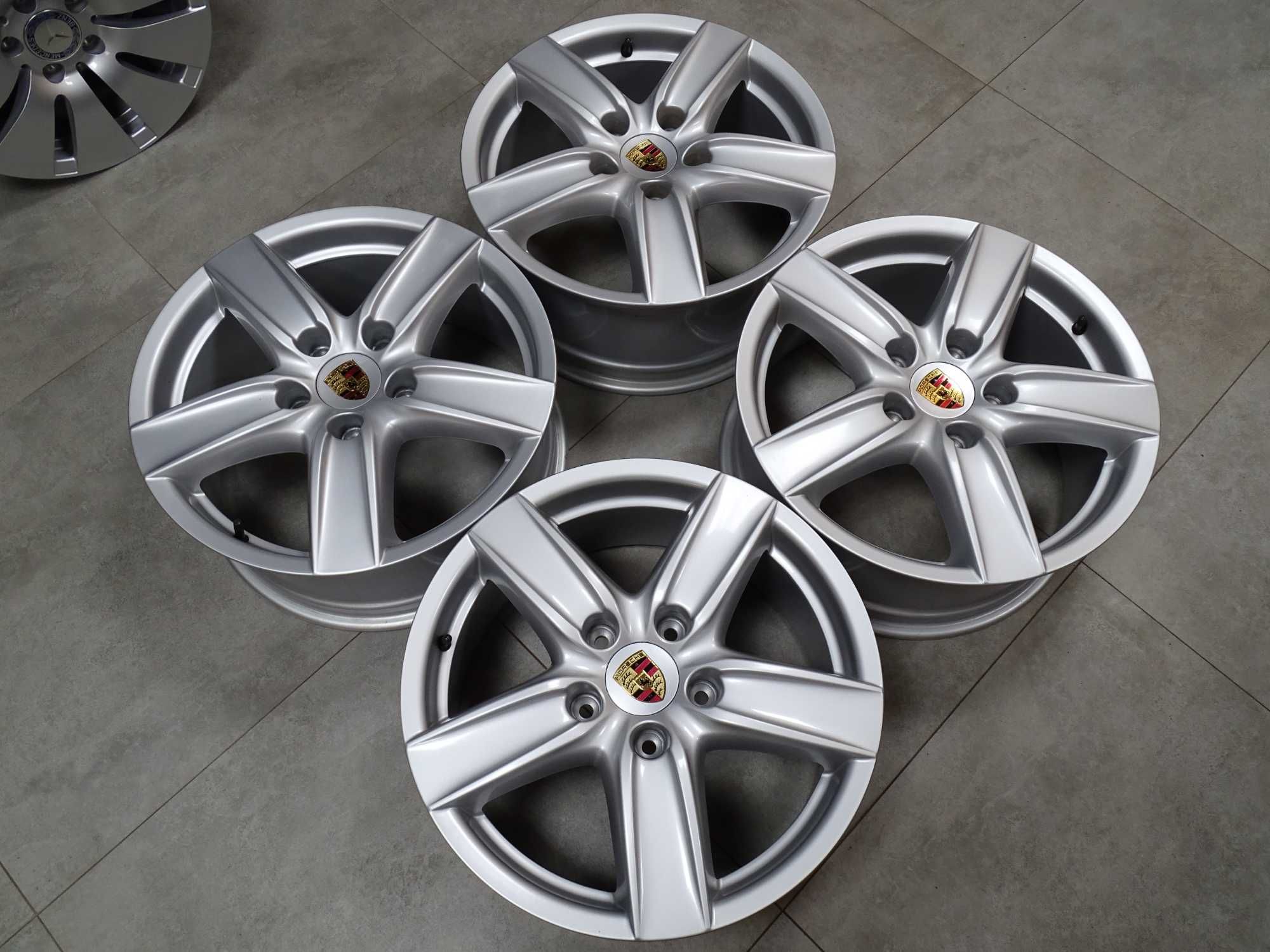 Felgi 18" PORSCHE CAYENNE Oryginał 5x130 WZMACNIANE Krims Lubań