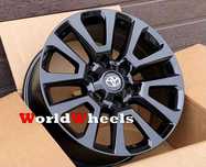 Нові диски R18 Toyota Land Cruiser Prado Lexus GX 6x139.7 black onyx