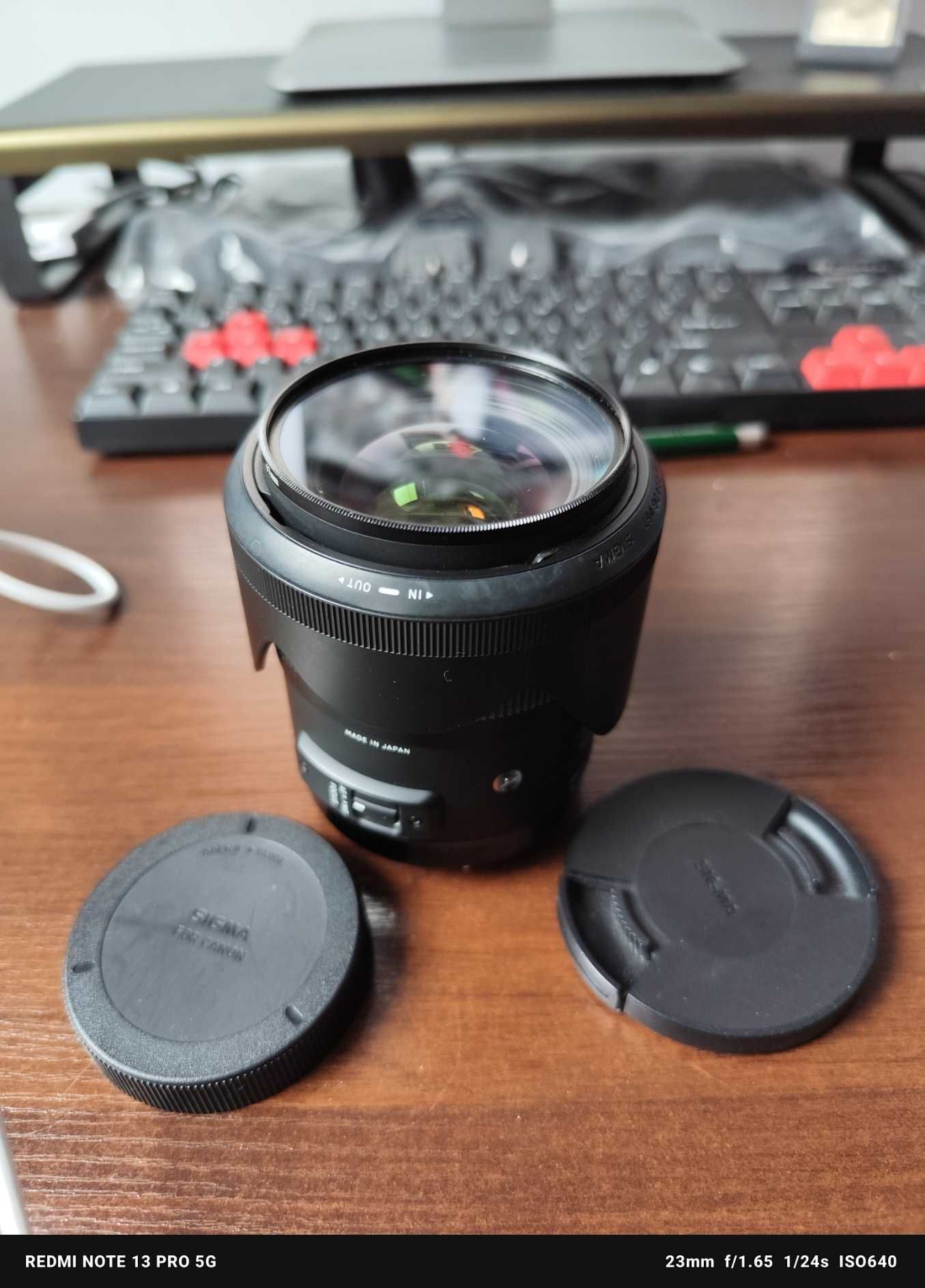 SIGMA 35 F/1.4 DG HSM CANON +gratis