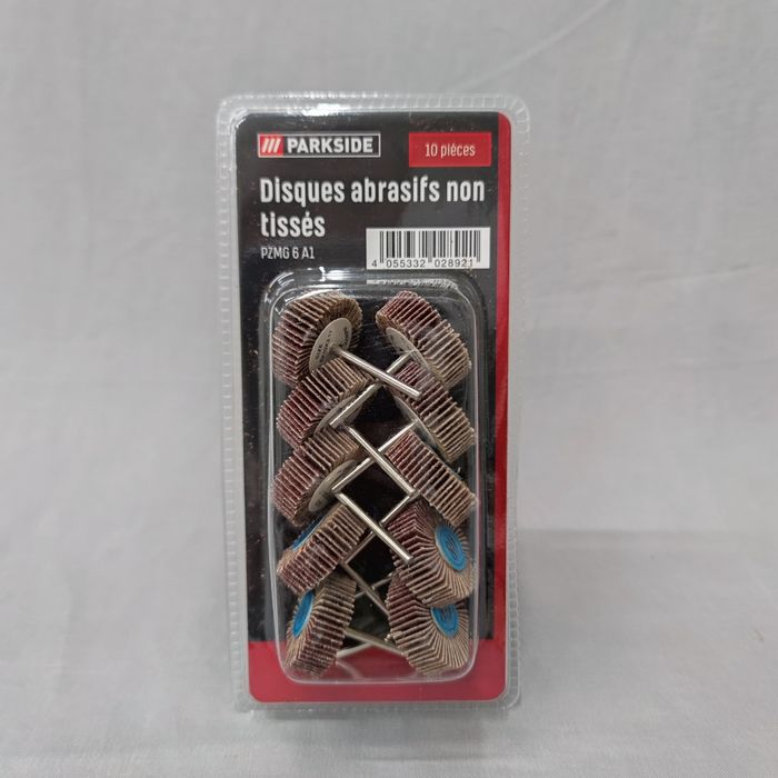 Tarcze lamelowe ze stoperem do szlifierek prostych Parkside PZMG 6 A1