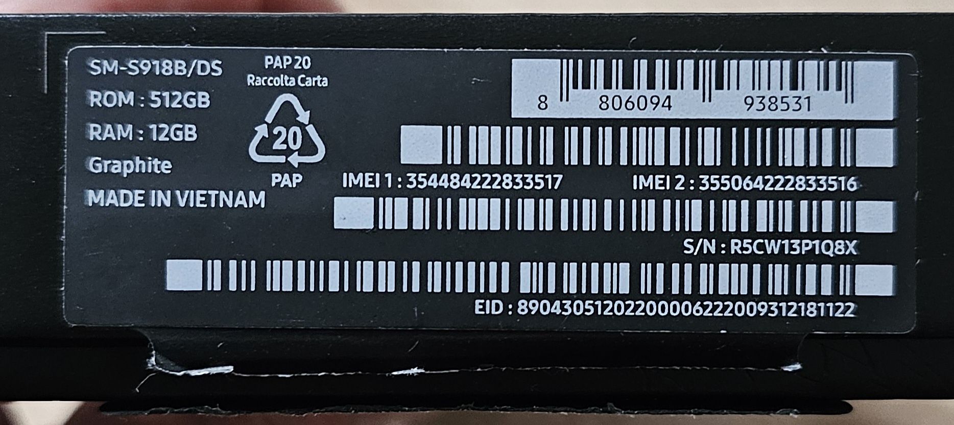 Samsung S23 ultra 512Gb. Limitowany kolor stalowy  Stan idealny