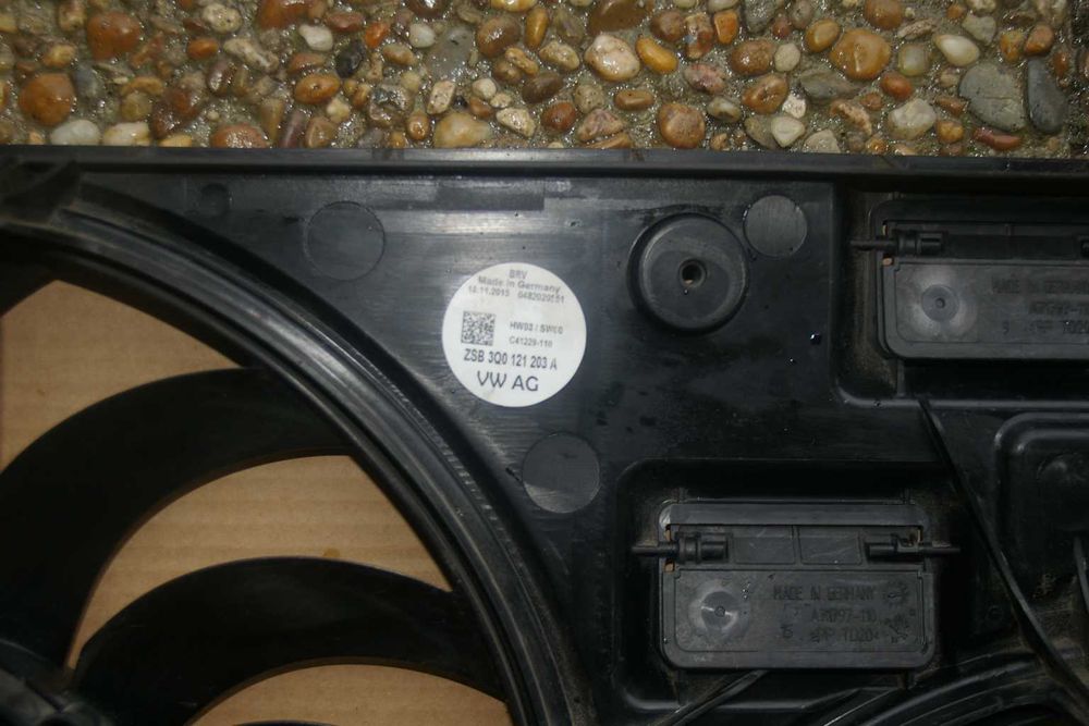 Termoventilador + Radiador AC para Audi, VW, Seat, Skoda 2013+
