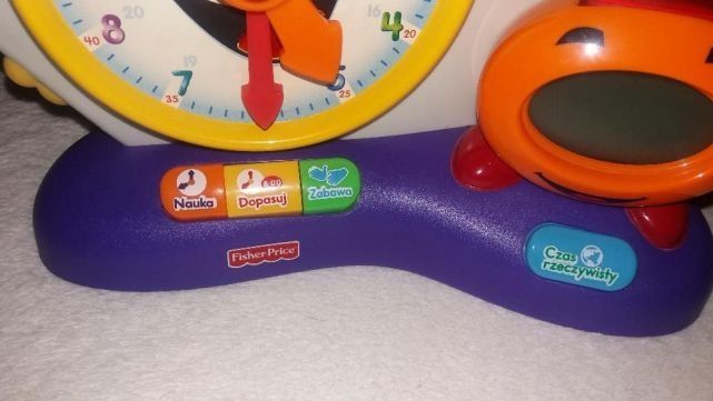 Zegar Fisher-Price 3-8 lat