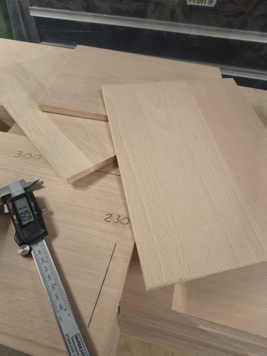 Formatka Formatki bukowe drewno ozdoby laser