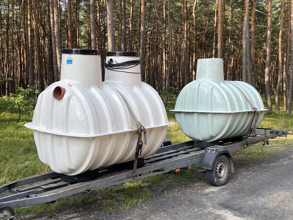 Zbiornik 7000 na szambo, ścieki, deszczówkę, włókno szklane, plastik