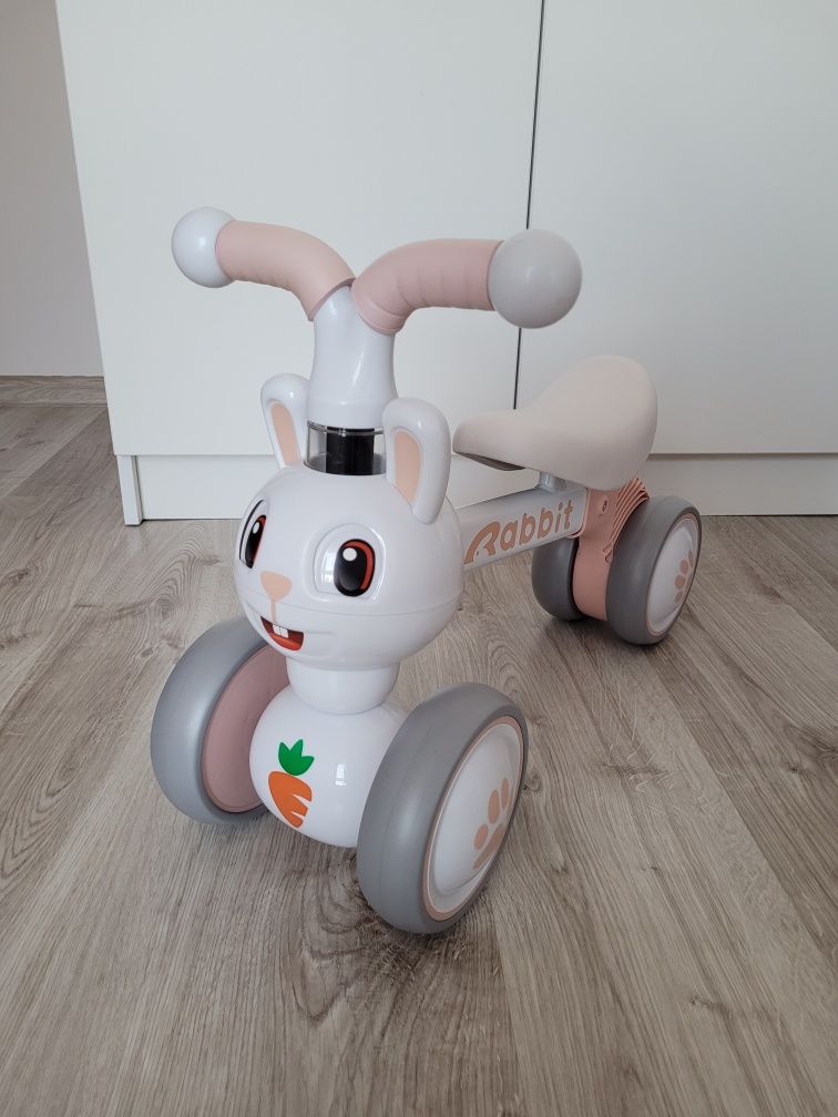 Rowerek biegowy/jeździk Królik Smiki stan idealny