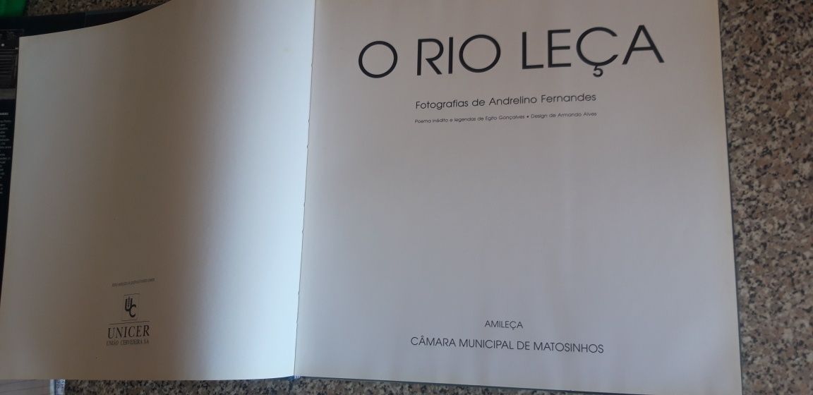 Livro Rio Leça Bom Estado