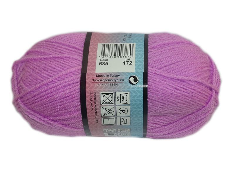 Włóczka Baby YarnArt 635. Made in Turkey