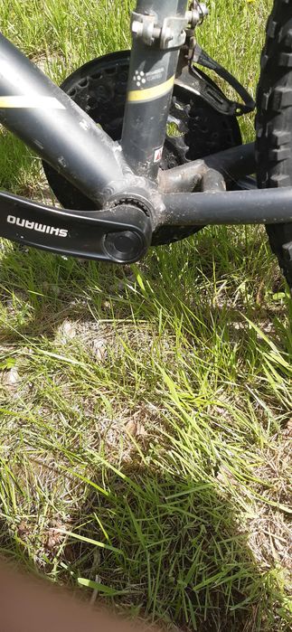 rower hexagon kross x5, nowa korba, support, kaseta